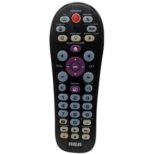 RCA Universal Remote Control RC36K 39H T1 03 Tested Black